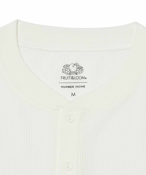 -NUMBER (N)INE- 09SS ヘンリーネックサーマルカットソー NUMBER (N)INE- 09SS ヘンリーネックサーマルカットソー