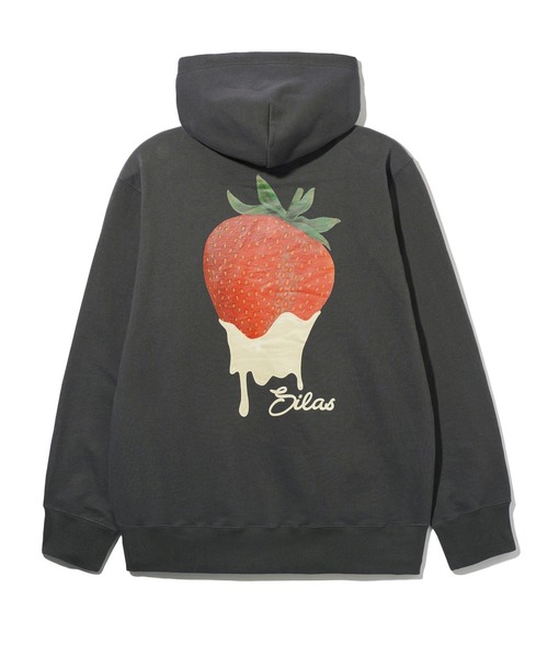 SILAS（サイラス） パーカー STRAWBERRY PRINT HOODIE メンズ