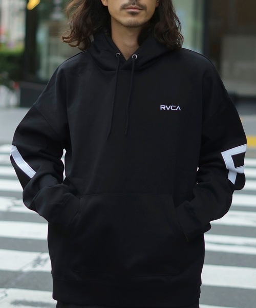 RVCA パーカー メンズ FAKE HD 「2024年秋冬モデル」/ルーカ