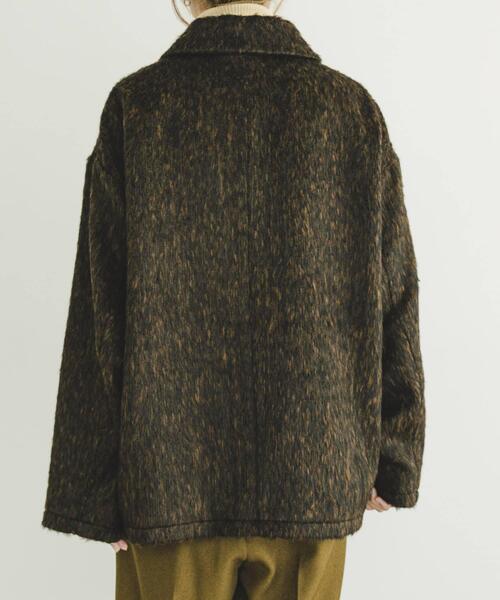 ITEMS URBANRESEARCH コート アウター ミックスシャギージャケット