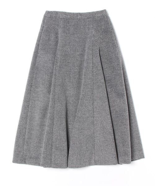 ソージュ ウールライクロングフレアスカート GRAY Sサイズ Sirin スカート 圧縮ウールライクフレアスカート「日本製」 : ZOZOTOWN
