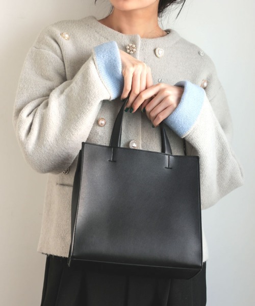 【最終価格】DONOBAN☆ドノバン　ハートスカラップトートバッグ　グレー スカラップマザーズバッグ[C] | DONOBAN