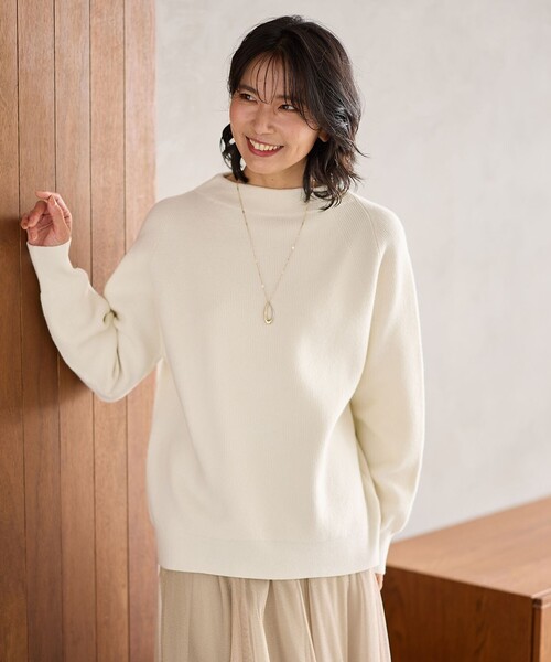 any FAM ニット セーター 「洗濯機可/8色展開」アゼボトルニット