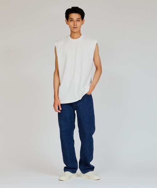 Hanes tシャツ 「Hanes/ヘインズ」メンズ SHIRO スリーブレス