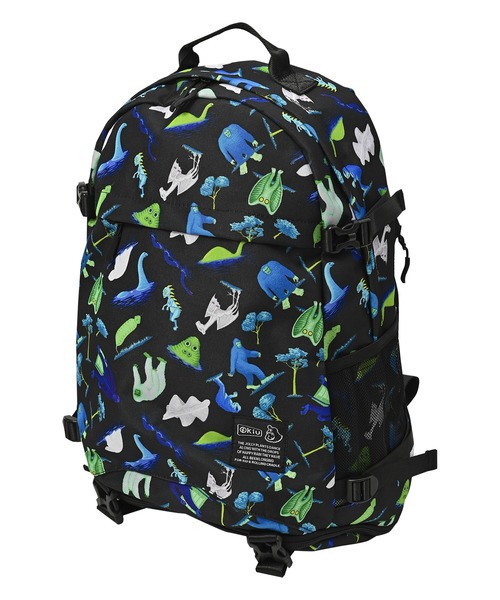 kiu bag（リュックサック、デイパック）（柄：花柄、フラワー