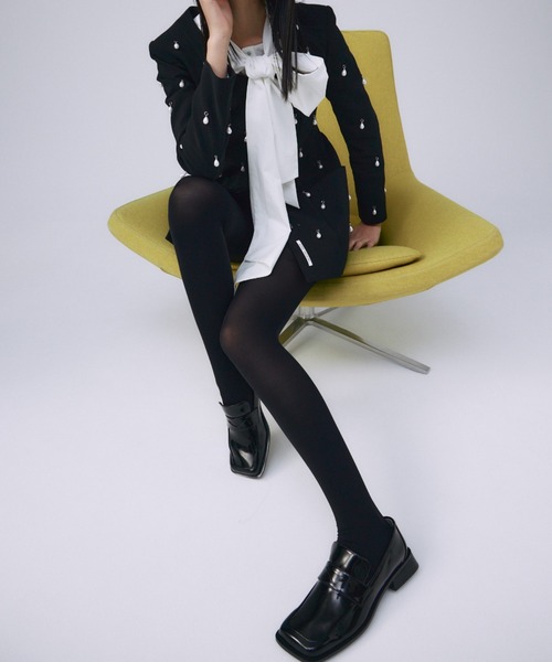 JOSE MOON ローファー SQUARE TOE LOAFER/スクエアトゥ
