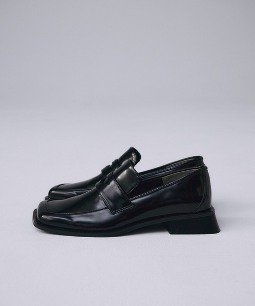JOSE MOON ローファー SQUARE TOE LOAFER/スクエアトゥ