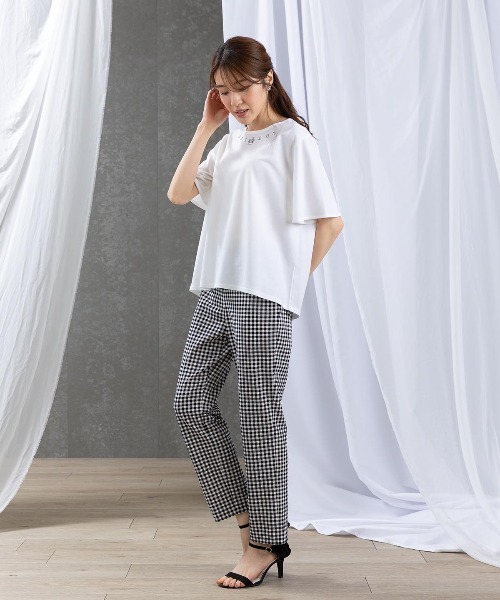STUDIO PICONE（スタジオピッコーネ） パンツ ギンガムチェック柄