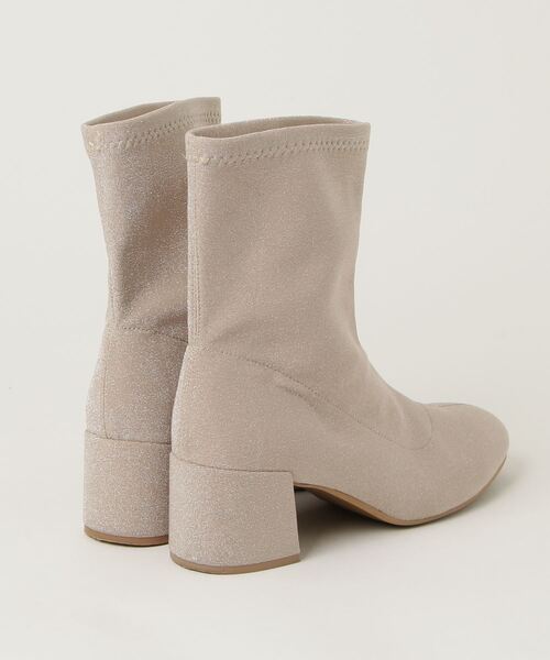 「one after another NICE CLAUP」 ショートブーツ LARGE ベージュ レディース_画像2