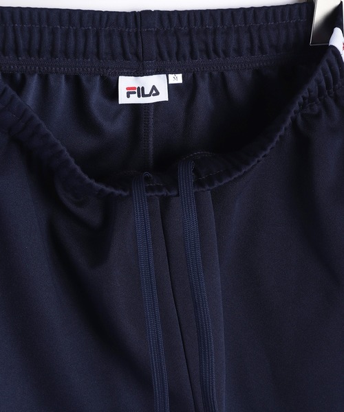 FILA パンツ テープ付き ジャージ ハーフパンツ レディース