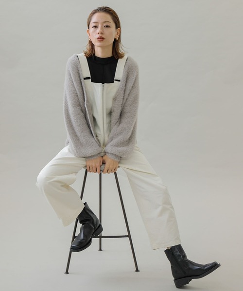 「URBAN RESEARCH Sonny Label」 ニットカーディガン FREE ミント レディース_画像4