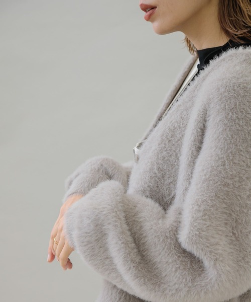 「URBAN RESEARCH Sonny Label」 ニットカーディガン FREE ミント レディース_画像5