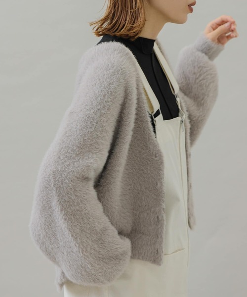 「URBAN RESEARCH Sonny Label」 ニットカーディガン FREE ミント レディース_画像7