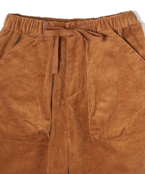 「MANASTASH」 コーデュロイパンツ LARGE ダークブラウン メンズ_画像6