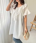 ワンピース 「夏にぴったり。」ビッグカラーフリ...の詳細画像5