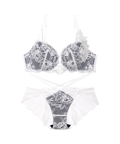 Reinest ブラジャー ショーツセット ミスティックレーシィクロス