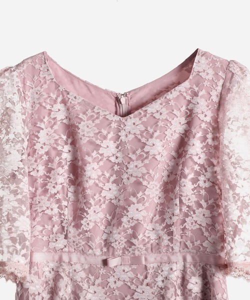 DRESS+ 「DRESS PLUS」 7分袖ワンピース L ピンク レディース : ZOZOTOWN Yahoo!店 - 通販 ...