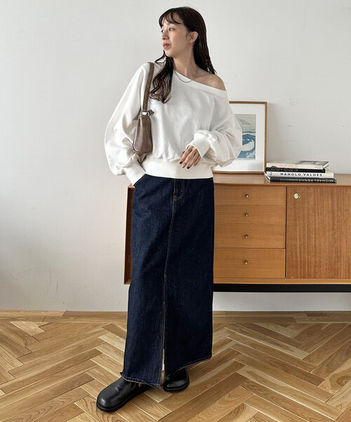 [DISCOAT] тренировочный cut and sewn MEDIUM серый женский 