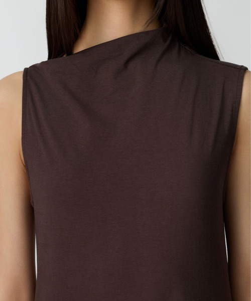 Studio Doe ワンピース Small slope neck straight shoulder