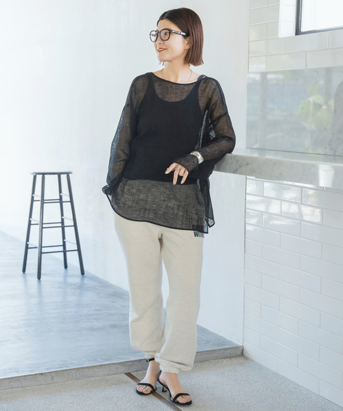 Spick＆Span ブラウス シャツ 「追加」手洗い可 / メッシュ