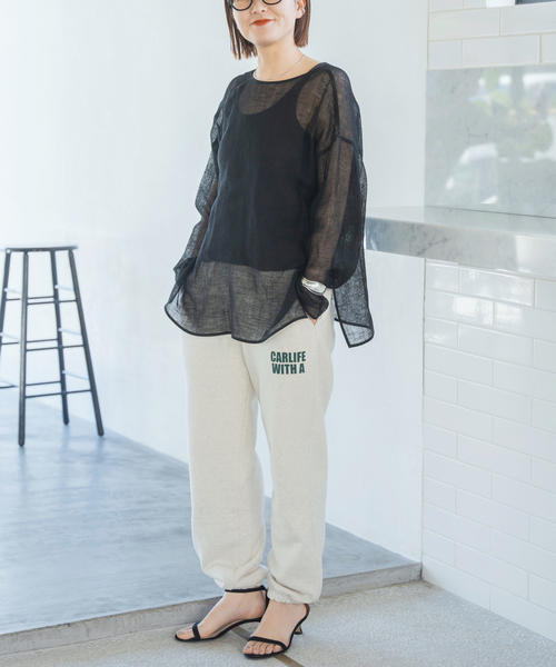 Spick＆Span ブラウス シャツ 「追加」手洗い可 / メッシュ