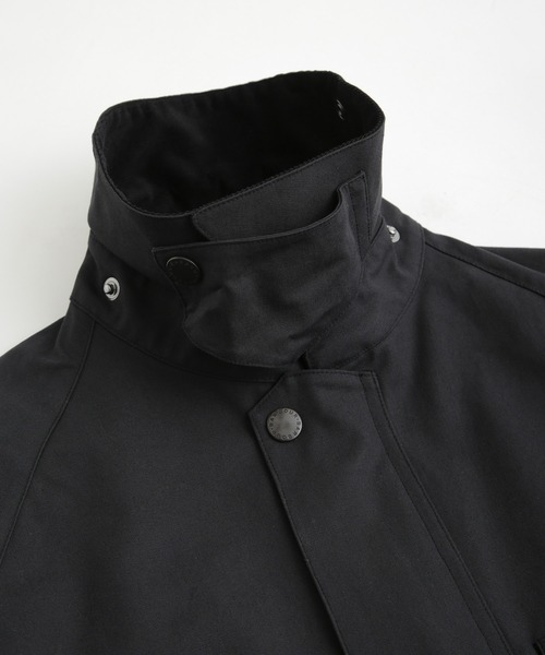 Yahoo!オークション - 「Barbour」 ステンカラーコート 40 ブラック メ