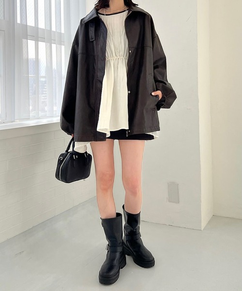 mystic（ミスティック） ブルゾン 2 アイボリー レディース : ZOZOTOWN