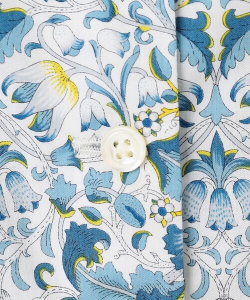 ブラウス シャツ 「洗える」LIBERTY ボートネック レディース