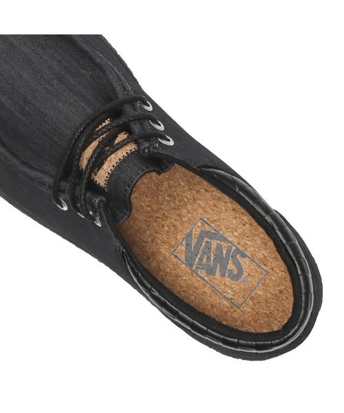 VANS（ヴァンズ） スニーカー FORAGER フォージャー V3780 BLACK DNM 