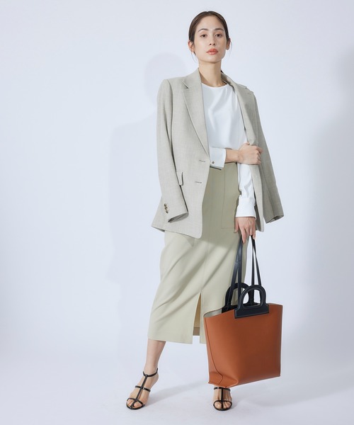 ROPE' 「ROPE'」 長袖ブラウス 38 ホワイト レディース