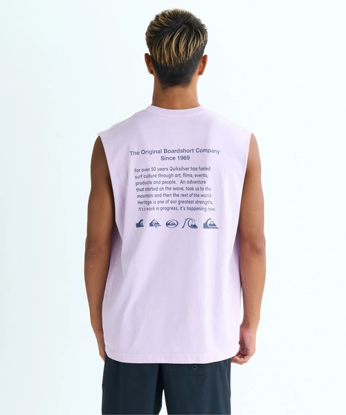 古着　Quicksilver Quiksilver tシャツ STEP UP ST/クイックシルバーピグメント
