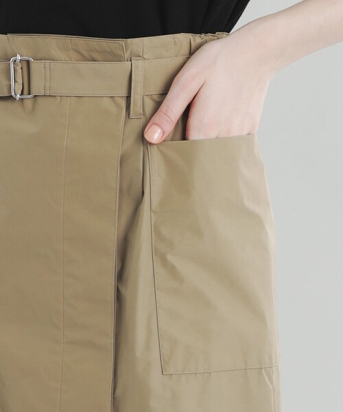 234○MACKINTOSH PHILOSOPHY ベージュ ひざ丈スカート34 MACKINTOSH PHILOSOPHY マッキントッシュフィロソフィー Aライン