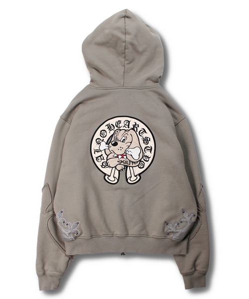 GALFY（ガルフィー） パーカー 「GALFY/ガルフィー」百合の紋紋