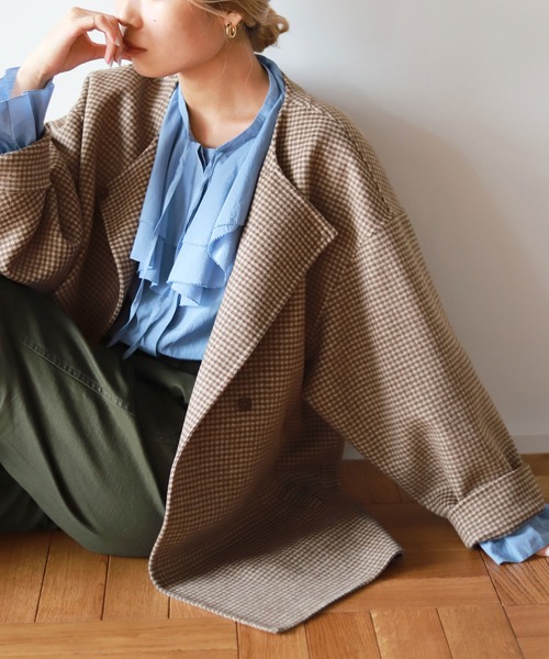 SLOBE IENA（スローブイエナ） ノーカラーコート FREE ベージュ