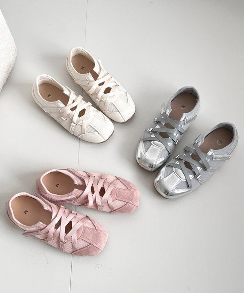 Shoes in Closet スニーカー 超軽量 やわらか メッシュ クロス