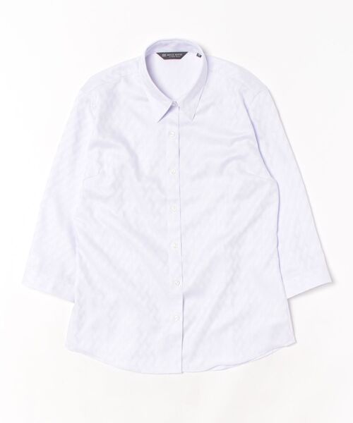 フォーマル ブラウス シャツ 形態安定ノーアイロン レギュラー 7分袖ビジネスワイシャツ レディース | BRICK HOUSE by TOKYO SHIRT | 06