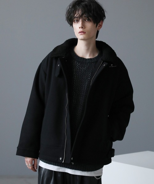 ASTRONOMY ジップアップブルゾン M ブラック メンズ : ZOZOTOWN Yahoo