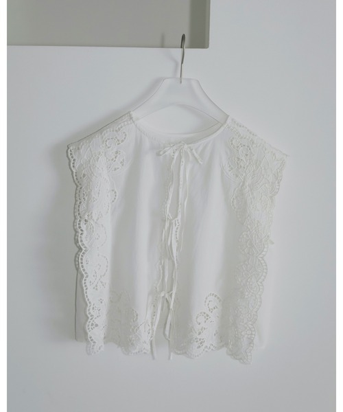anuke ブラウス シャツ Cutwork Box Blouse レディース