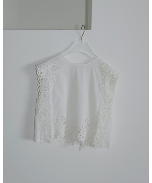 anuke ブラウス シャツ Cutwork Box Blouse レディース