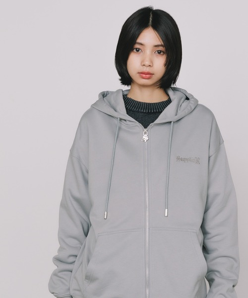 SUPPLIER(サプライヤー) パーカー Chrome Cross Zip Hoodie SUPPLIER(サプライヤー) パーカー Chrome Cross Zip Hoodie