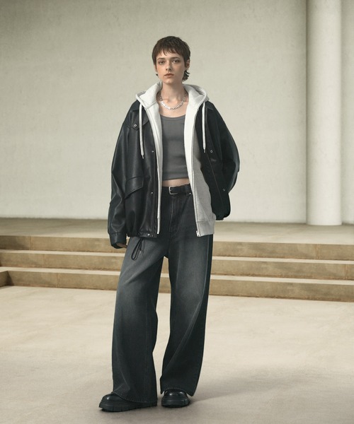 EMMA CLOTHES 「EMMA CLOTHES」 ジップアップパーカー L ライト