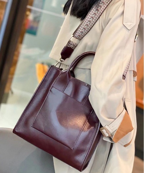 ショルダーバッグ バッグ 「 NiiNa / ニーナ 」「高品質牛革」2way