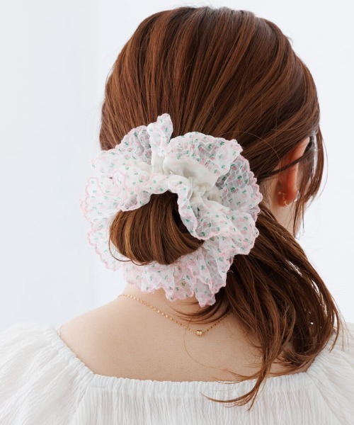 flower シュシュ ビッグフラワーシュシュ : ZOZOTOWN Yahoo!店 - 通販