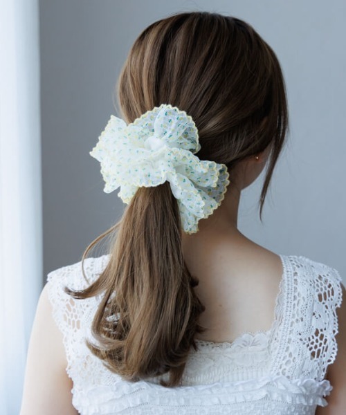 flower シュシュ ビッグフラワーシュシュ : ZOZOTOWN Yahoo!店 - 通販