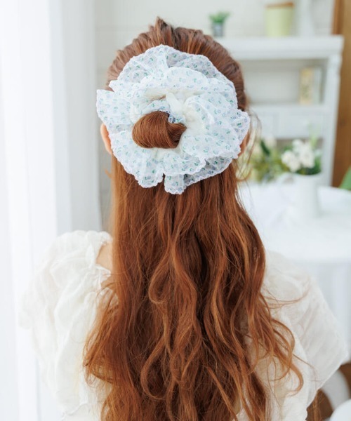 flower シュシュ ビッグフラワーシュシュ : ZOZOTOWN Yahoo!店 - 通販