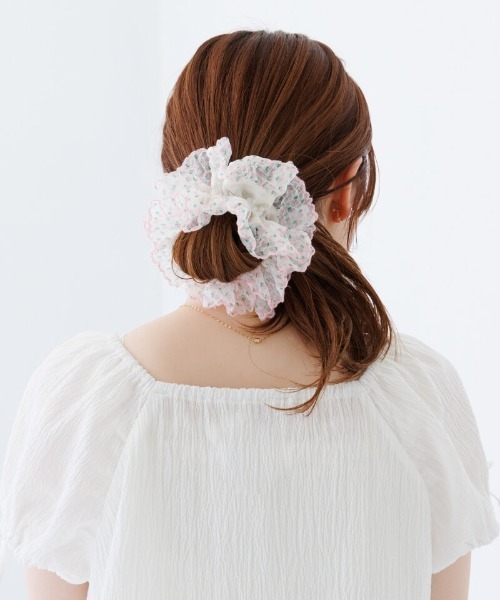 flower シュシュ ビッグフラワーシュシュ : ZOZOTOWN Yahoo!店 - 通販