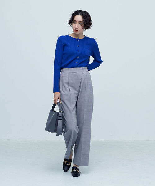 「NOLLEY'S Sophi」 ニットカーディガン 38 ロイヤルブルー レディース NOLLEY'S Sophi 「NOLLEY'S Sophi」 ニットカーディガン 38