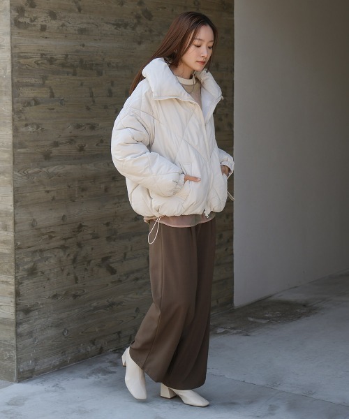 「Bab」 ブルゾン M グレー レディース_画像6