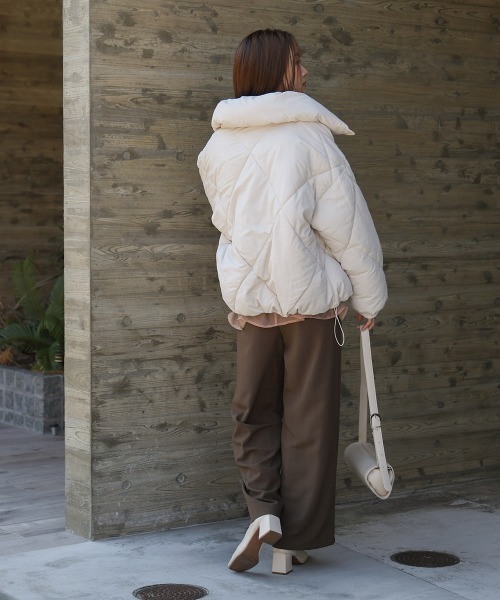 「Bab」 ブルゾン M グレー レディース_画像7