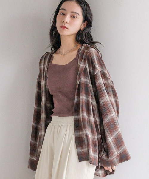 確認用です。 LOWRYS FARM シャツ ブラウス マルチロングシャツLS 262769